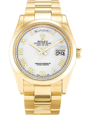 Day-Date White Dial 118208