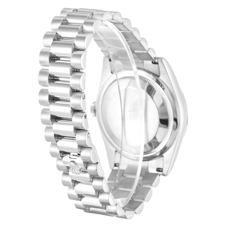 Day-Date II Silver Dial 218239 Perspective View