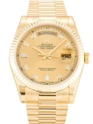 Day-Date Gold Dial 118238