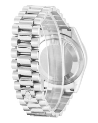 Day-Date Silver Dial 118346 Perspective View
