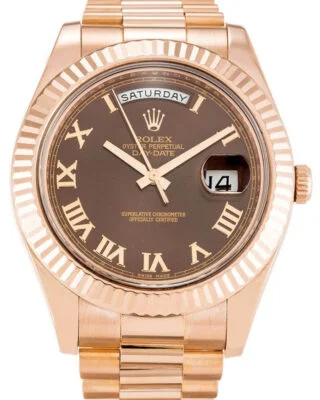 Day-Date II Chocolate Dial 218235