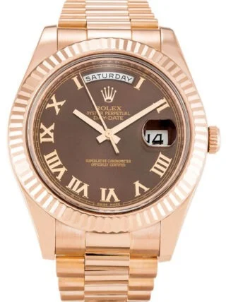 Day-Date II Chocolate Dial 218235