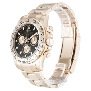 Daytona Black Dial 116505 Perspective View