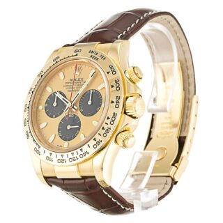 Daytona Gold Dial 116518 Angle Detail