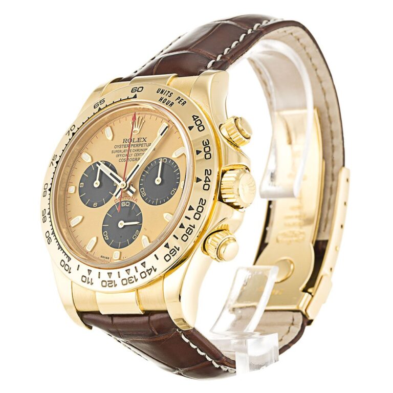Daytona Gold Dial 116518 Angle Detail
