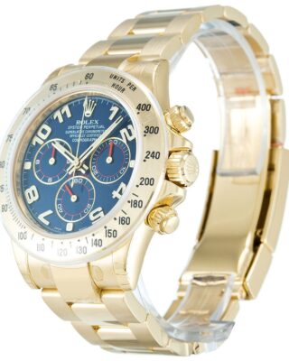 Daytona Blue Dial 116528 Perspective View