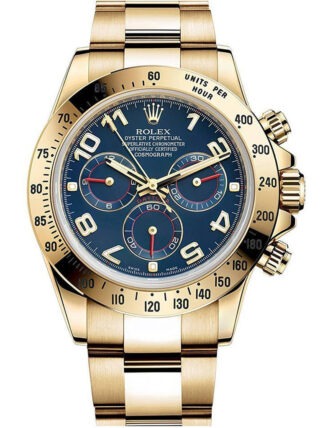 Daytona Blue Dial 116528