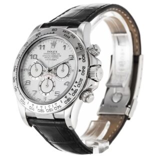 Daytona White Dial 16519 Perspective View