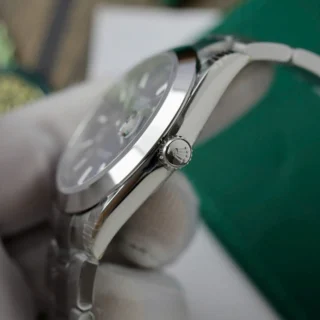 Datejust Blue Dial Smooth Bezel Oyster Bracelet