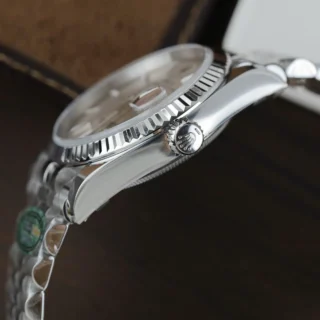 Datejust Silver Dial Fluted Bezel Jubilee Bracelet