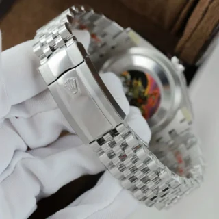 Datejust Silver Dial Fluted Bezel Jubilee Bracelet
