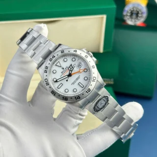 Explorer White Dial Oyster Bracelet