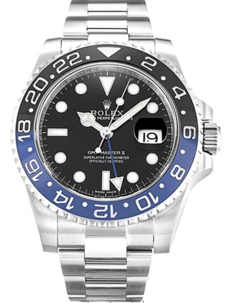 Superclone GMT-Master II Black Dial 116710BLNR "Batman"