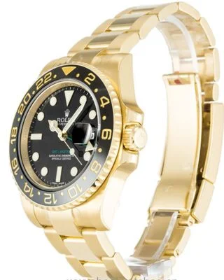GMT-Master II Black Dial 116718 Perspective View