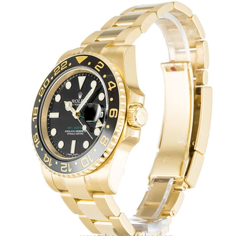 GMT-Master II Black Dial 116718 Perspective View