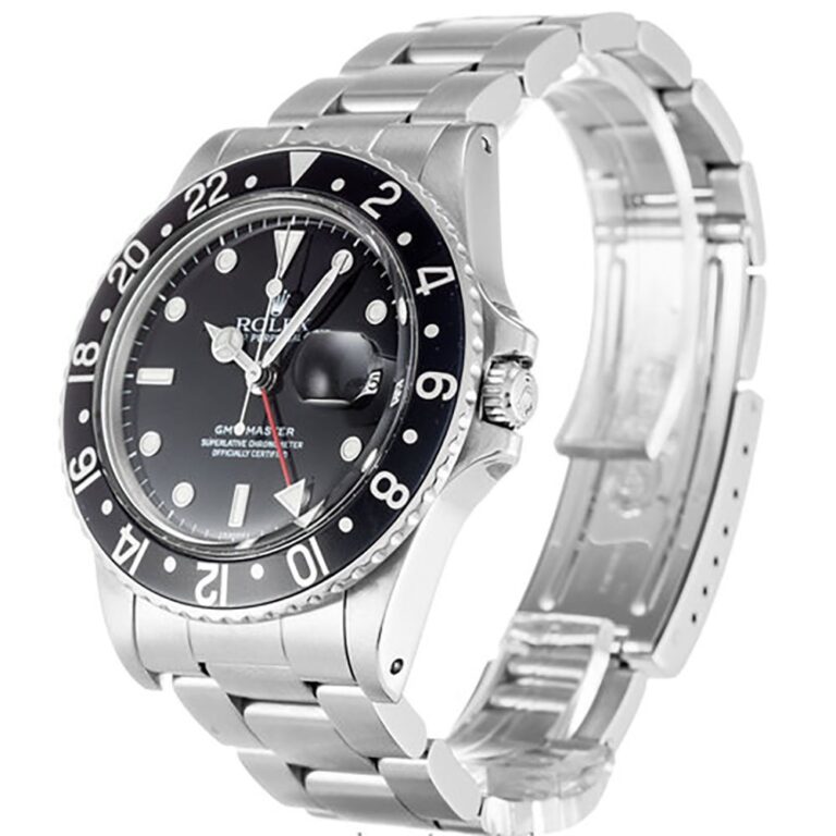 GMT-Master Black Dial 16750 Perspective View