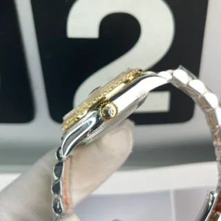 Datejust Champagne Dial Diamond Bezel
