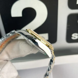 Datejust Champagne Dial Diamond Bezel