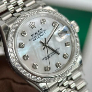 Datejust Pearl dial Fluted Bezl Jubilee Bracelet