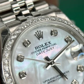 Datejust Pearl dial Fluted Bezl Jubilee Bracelet