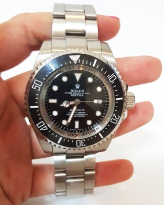 Deepsea Black Dial 116660 Close-Up Focus
