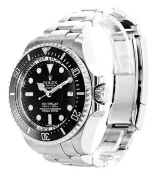 Deepsea Black Dial 116660 Perspective View
