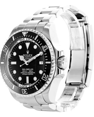 Deepsea Black Dial 116660 Perspective View