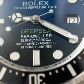 Deepsea Dark Blue Dial Black Bezel