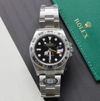 Explorer II Black Dial Oyster Bracelet