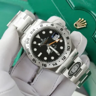 Explorer II Black Dial Oyster Bracelet