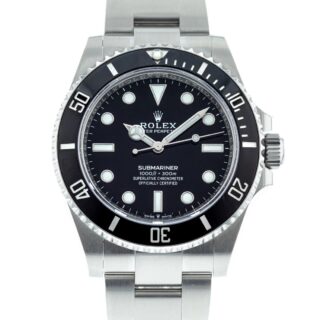 Superclone Submariner Black Dial 124060 No-Date Perspective View