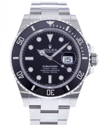 Submariner Black Dial 126610LN Perspective View