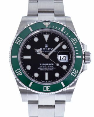 Submariner Black Dial 126610LV "Starbucks" Perspective View