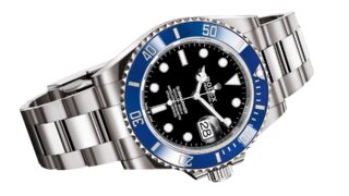 Superclone Submariner "Cookie Monster" Black Dial 126619LB Angle Detail