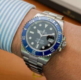 Superclone Submariner "Cookie Monster" Black Dial 126619LB Visual Detail