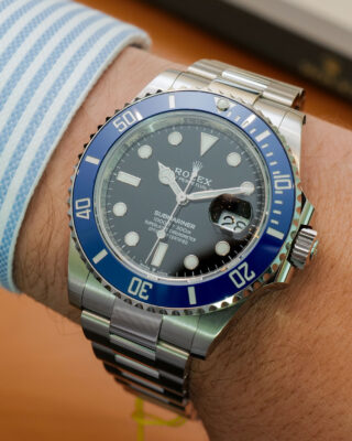 Superclone Submariner "Cookie Monster" Black Dial 126619LB Visual Detail