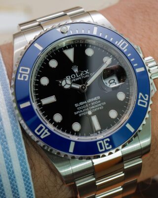 Superclone Submariner "Cookie Monster" Black Dial 126619LB Alternate Angle