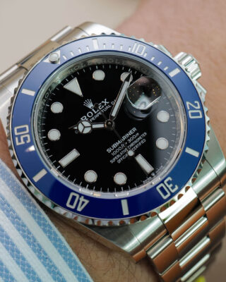 Superclone Submariner "Cookie Monster" Black Dial 126619LB Profile Shot