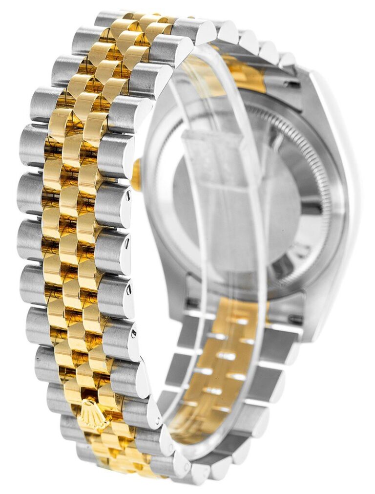 Datejust Gold Dial 116233 Angle Detail