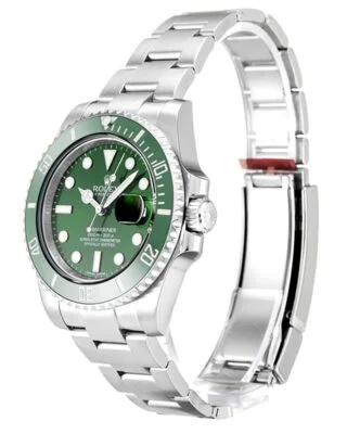 Submariner Green Dial 116610LV "Hulk" Perspective View