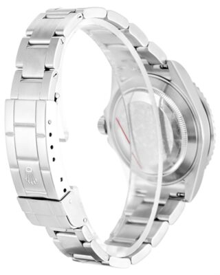 Submariner Black Dial 16610LV "Kermit" Angle Detail