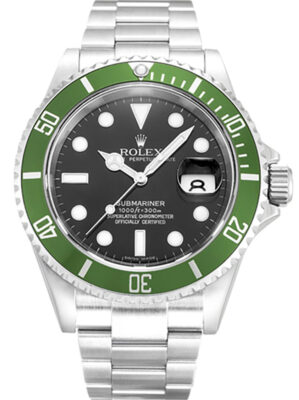 Submariner Black Dial 16610LV "Kermit"