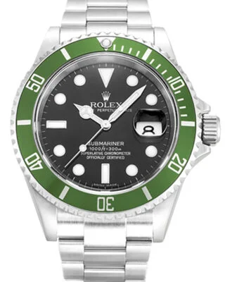 Submariner Black Dial 16610LV "Kermit"