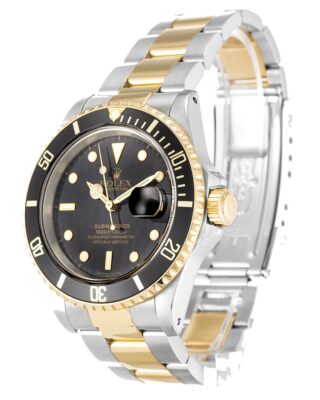 Submariner Black Dial 16613 Perspective View