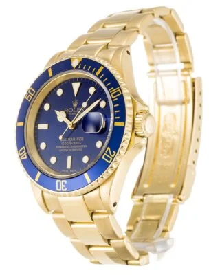 Submariner Blue Dial 16618LB Perspective View