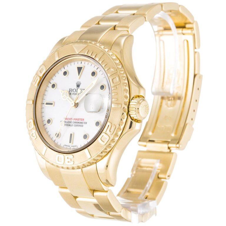 Yacht-Master White Dial 16628 Perspective View