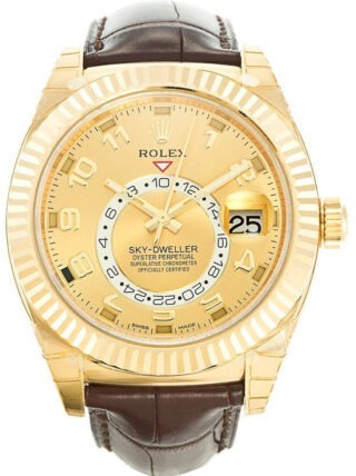 Sky-Dweller Gold Dial 326138