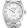 Fake Rolex Datejust 36mm White Dial 16220-2