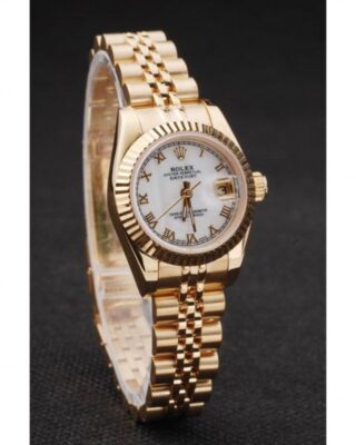 Superclone Datejust White Dial SRL100 Angle Detail
