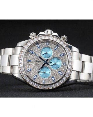 Daytona Silver Dial 1454251 Close-Up Focus